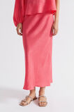 Satin Midi Skirt  Wild Berry  hi-res
