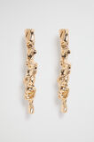 Molten Drop Earring  Gold  hi-res