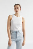 Linen Tank  Whisper White  hi-res