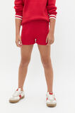 Sporty Knit Short  Chilli Red  hi-res