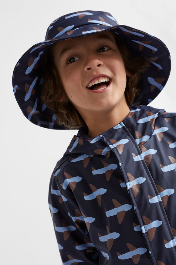 Aeroplane Rain Bucket Hat  Multi  hi-res