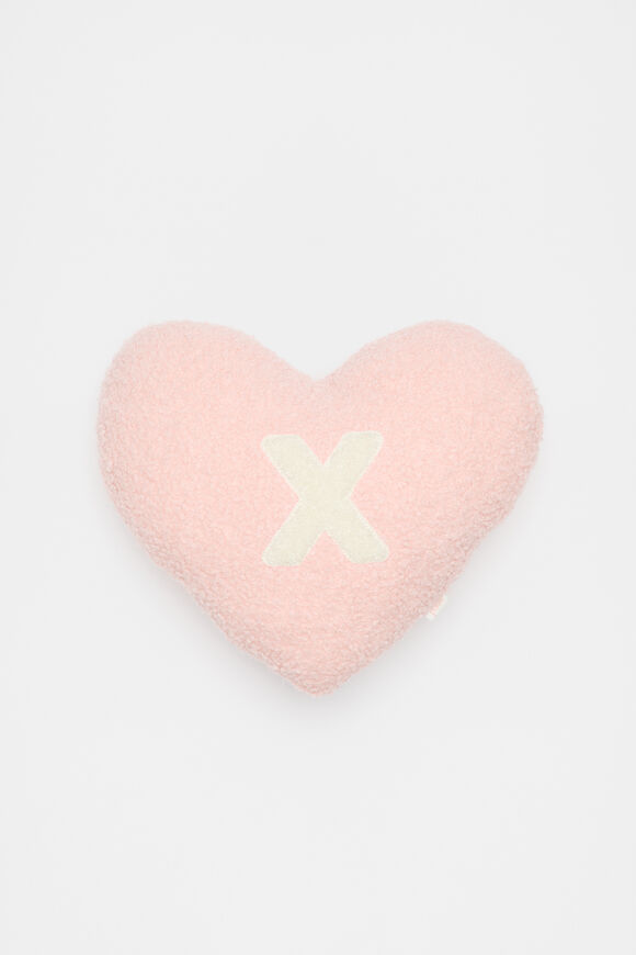 Heart Initial Cushion  X  hi-res