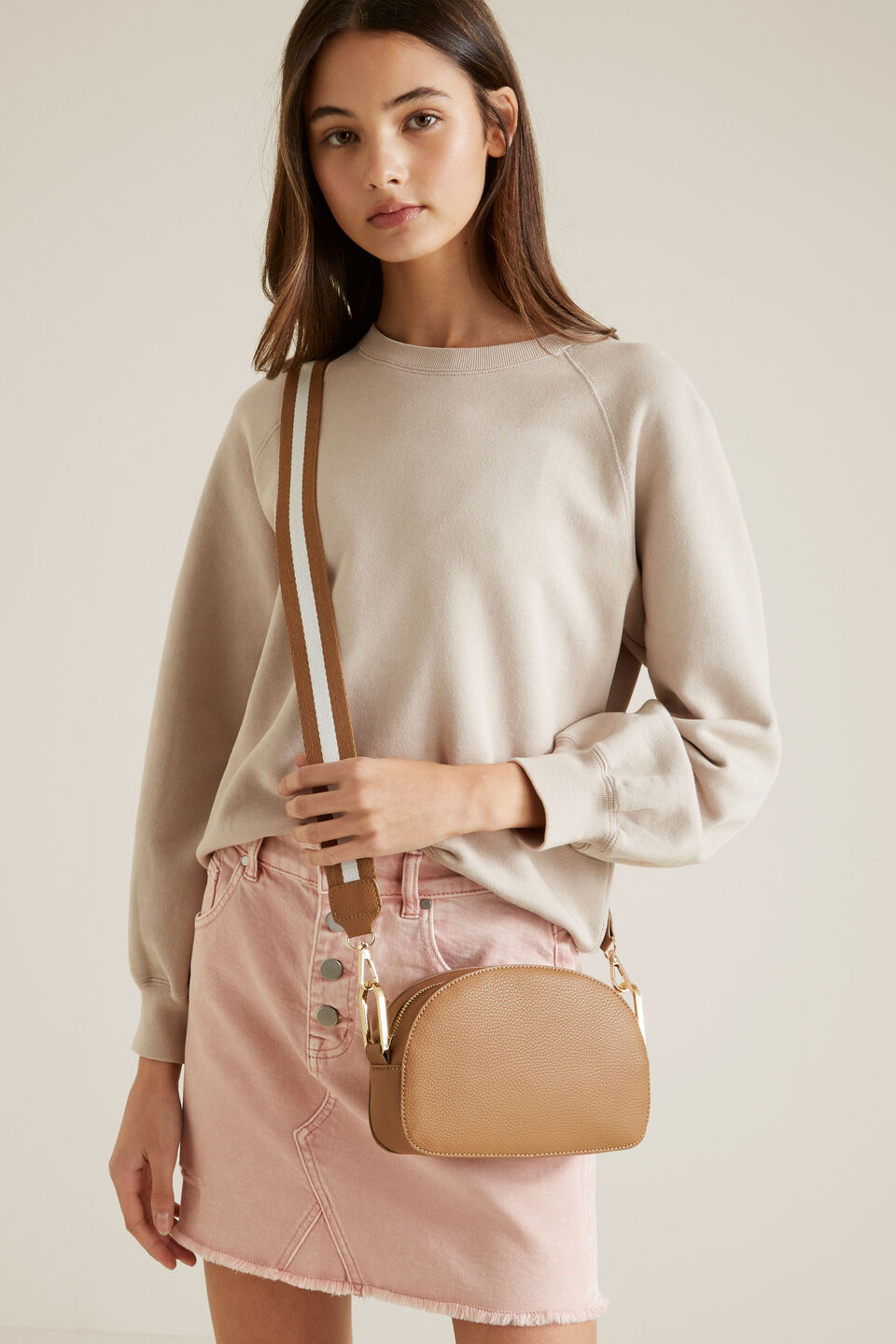 Crescent Crossbody Bag  