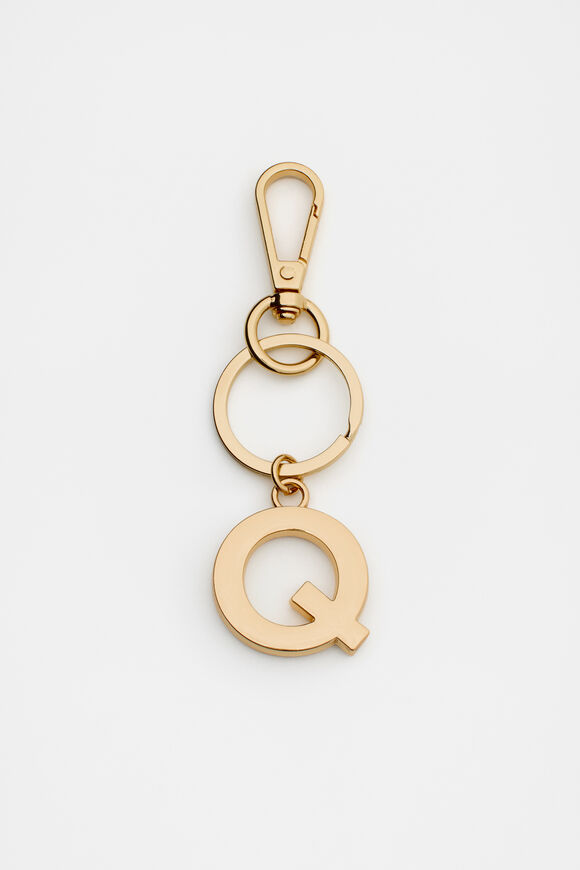 Initials Keyring  Q  hi-res