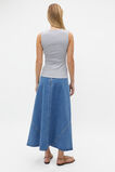 Stripe Trapeze Neck Tank  Midnight Sky Stripe  hi-res