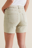 Frayed Denim Short    hi-res