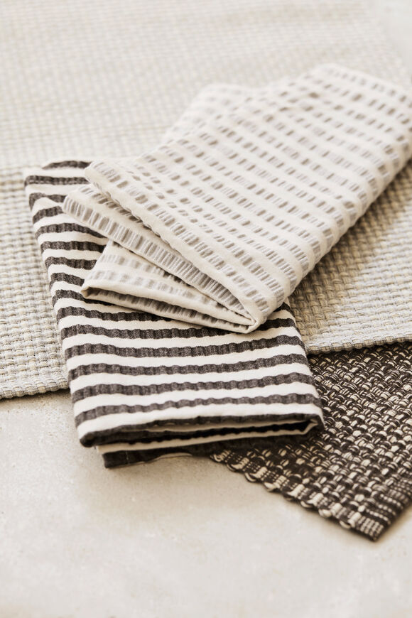 Iris Placemat Set of 4  Silver Grey  hi-res