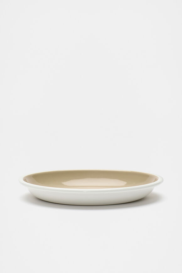 Amira Enamel Plate  Frappe  hi-res