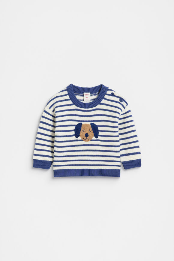 Sausage Dog Knit  Multi  hi-res