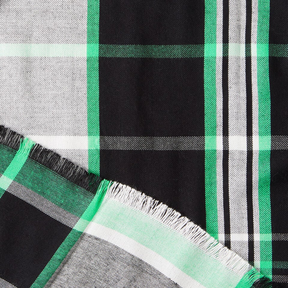 Check Scarf  