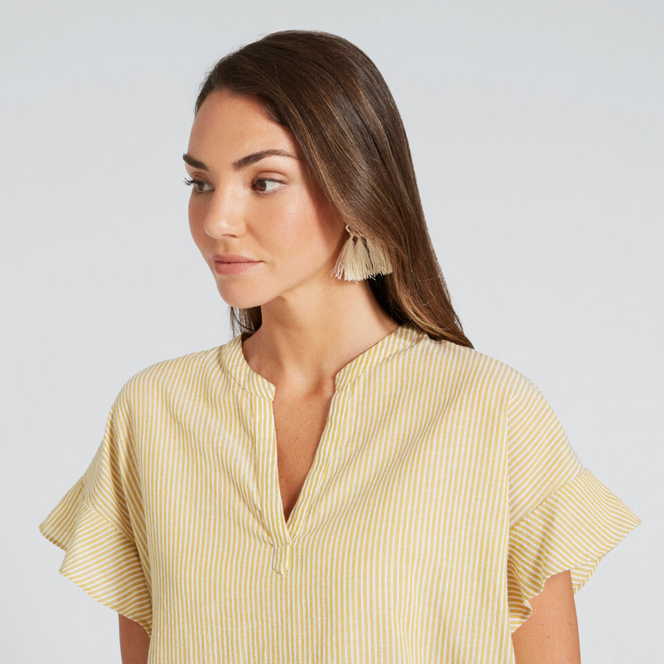 Comfy Frill Sleeve Top  