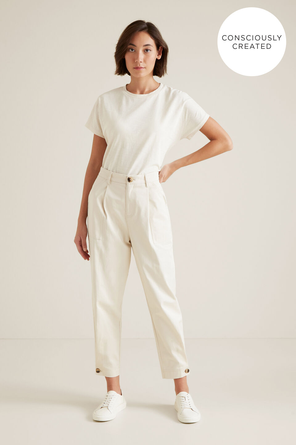 Sustainable Stitch Detail Pant  