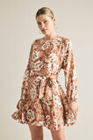 Godet Pleat Dress    hi-res