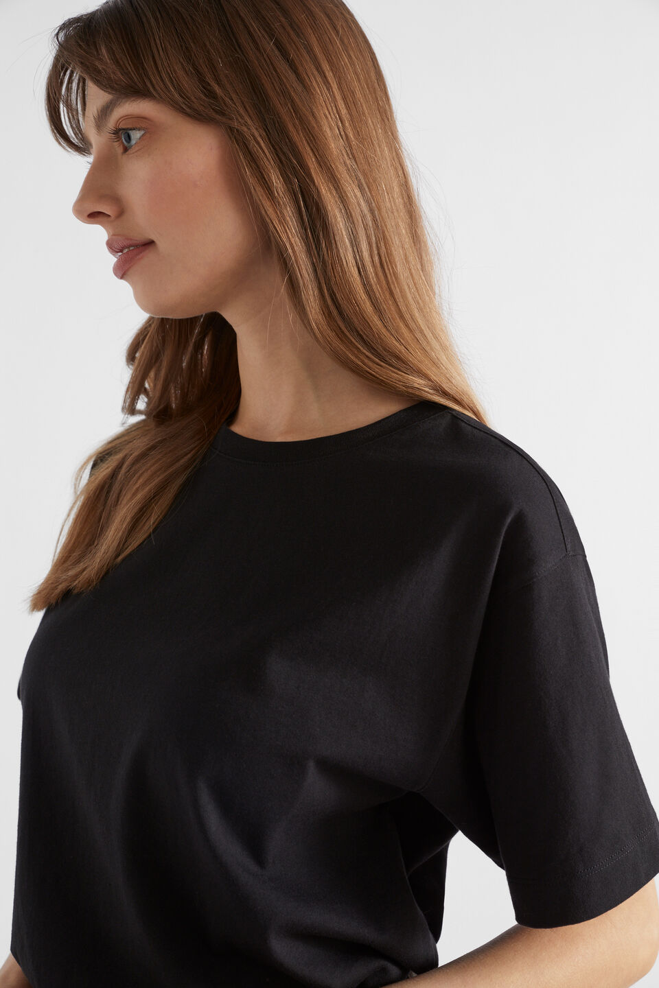 Core Boyfriend Tee  Black