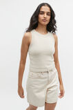 Cotton Knit Top  Frappe  hi-res