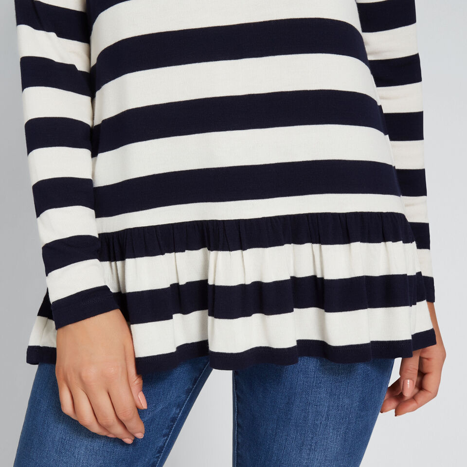 Frill Hem Top  
