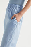 Satin Wide Leg Trouser  Bluebell  hi-res