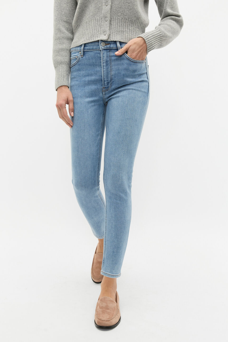 Core Skinny Jean  Blue Sky Wash