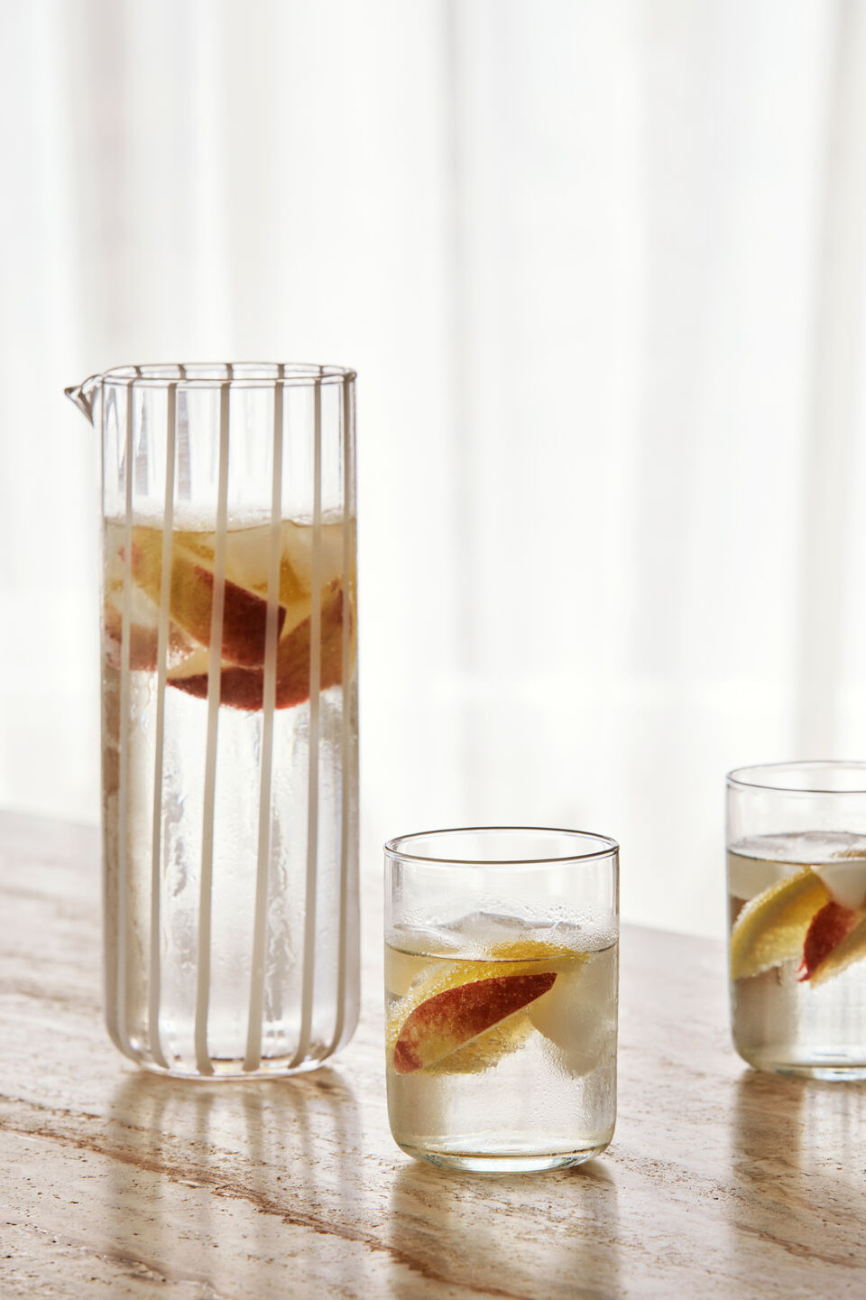Eli Carafe  White Stripe