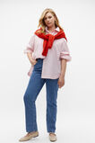 Stripe Poplin Shirt  Flame Red Stripe  hi-res