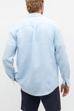 Linen Shirt  Clear Blue Crossdye  hi-res