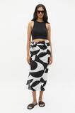 Geo Print Sarong  Black  hi-res