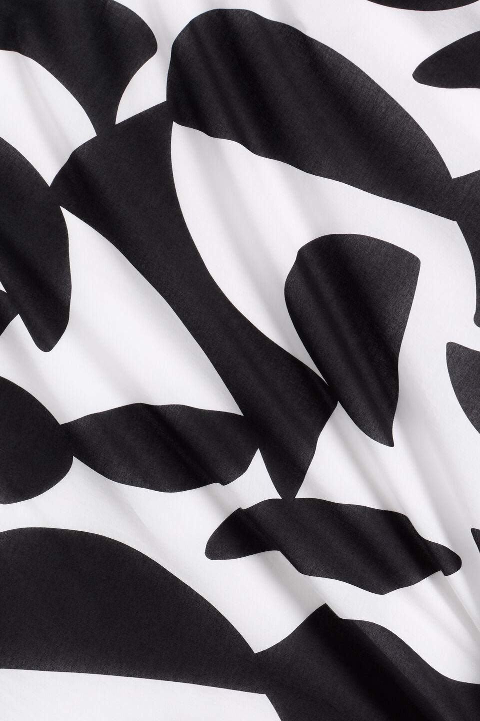 Geo Print Sarong  Black