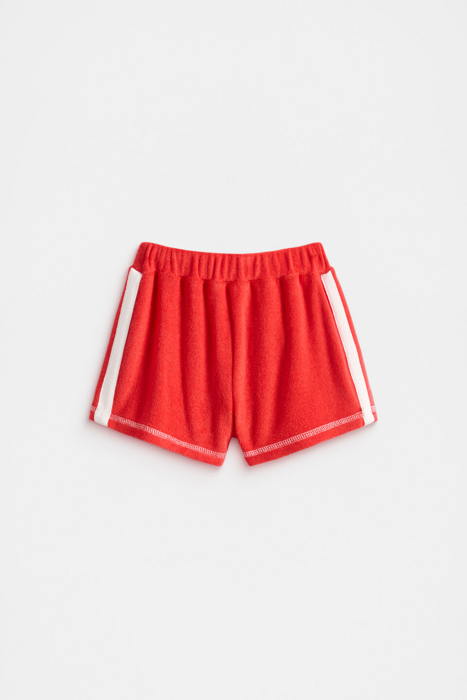 Towelling Short  Strawberry Red