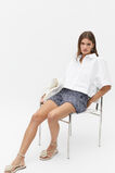 Poplin Crop Shirt  Whisper White  hi-res