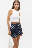 Cropped Rib Tank  Whisper White  hi-res