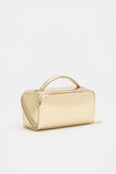 Zip Around Cosmetic Case Small  Pale Gold  hi-res