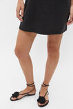 Ava Crochet Flower Sandal  Black  hi-res