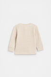 Core Henley Tee  Oat Marle  hi-res