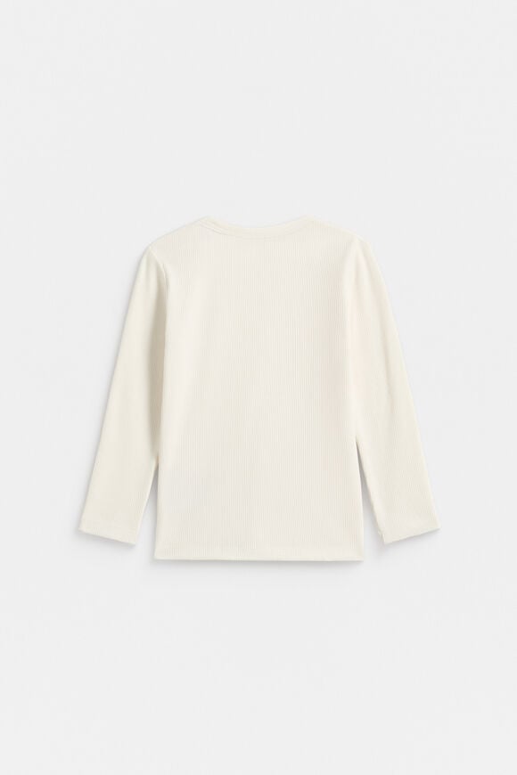 Core Rib Tee  Classic Cream  hi-res