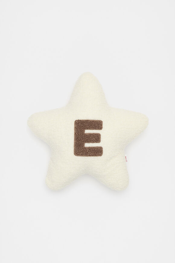 Star Initial Cushion  E  hi-res
