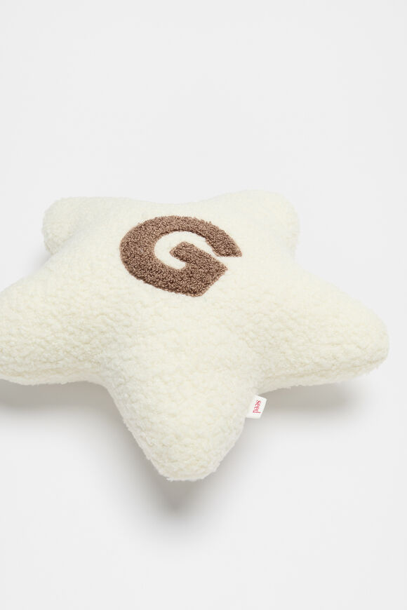 Star Initial Cushion  G  hi-res