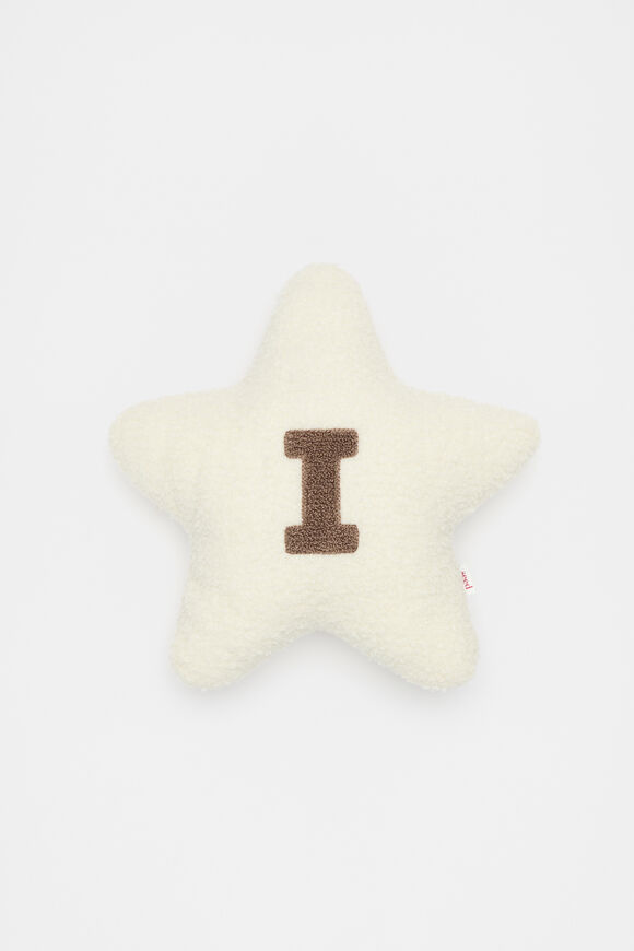Star Initial Cushion  I  hi-res