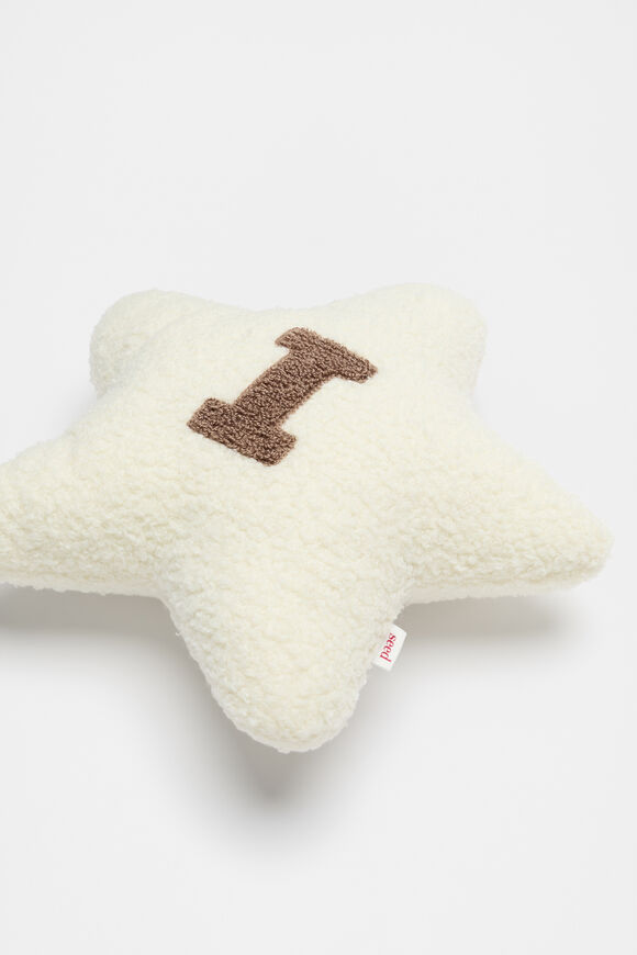 Star Initial Cushion  I  hi-res