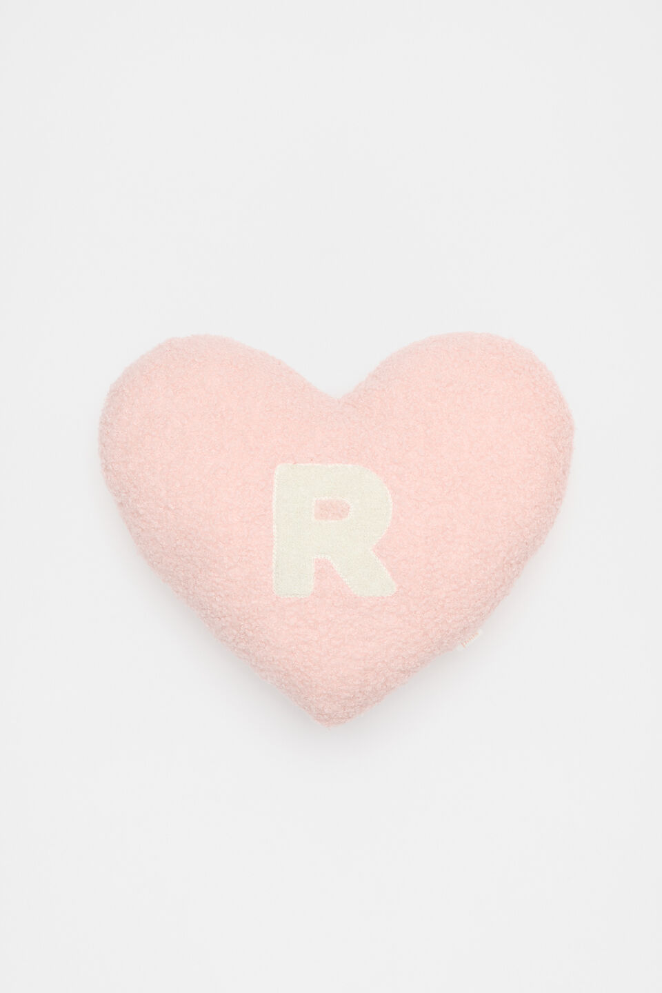 Heart Initial Cushion  R