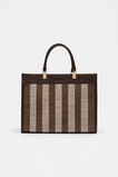 Large Woven Tote  Dark Espresso  hi-res