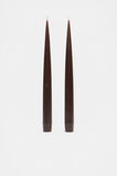 Ivy Candle Set of 2  Dark Espresso  hi-res
