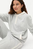 Spliced Hoodie  Light Grey Marle  hi-res