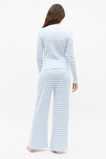 Stripe Waffle Pyjama  Blue Jay  hi-res
