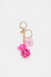 Bear Lipgloss Keyring  Multi  hi-res