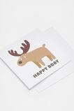 Happy Bday Moose Card  Multi  hi-res