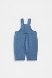 Denim Logo Overall  Mid Blue Wash  hi-res