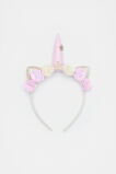 Felt Flower Unicorn Headband  Multi  hi-res