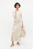 Cashmere Button Knit Cardigan  Oat Marle  hi-res