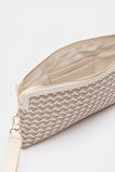 Woven Wristlet Pouch  Oat  hi-res