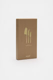 Atlas Cheese Knife Set  Gold  hi-res